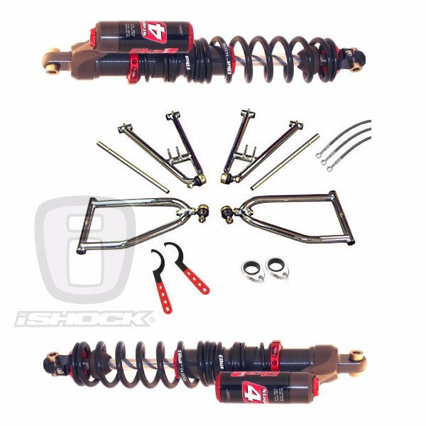 Elka Stage 4 Shocks LSR ATV Standard Travel A-Arms Kit POLARIS OUTLAW 450 525