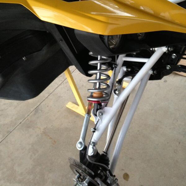 Fireball Racing YXZ 1000R +3.5 Long Travel System w/ Elka Stage 5 Shocks