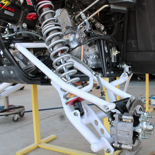 Fireball Racing YXZ 1000R +3.5 Long Travel System w/ Elka Stage 5 Shocks