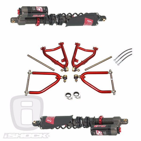 ELKA STAGE 5 SHOCKS LSR DC-4 Long Travel A-Arms Suspension System Polaris OUTLAW