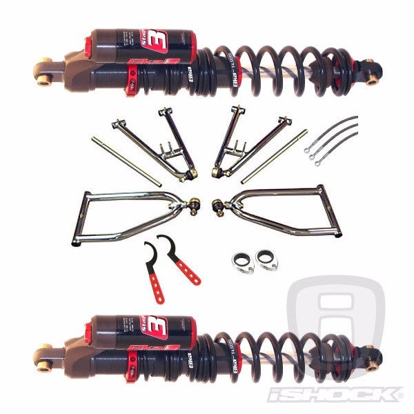 Elka Stage 3 Shocks LSR ATV Standard Travel A-Arms Suspension HONDA 400EX TRX400