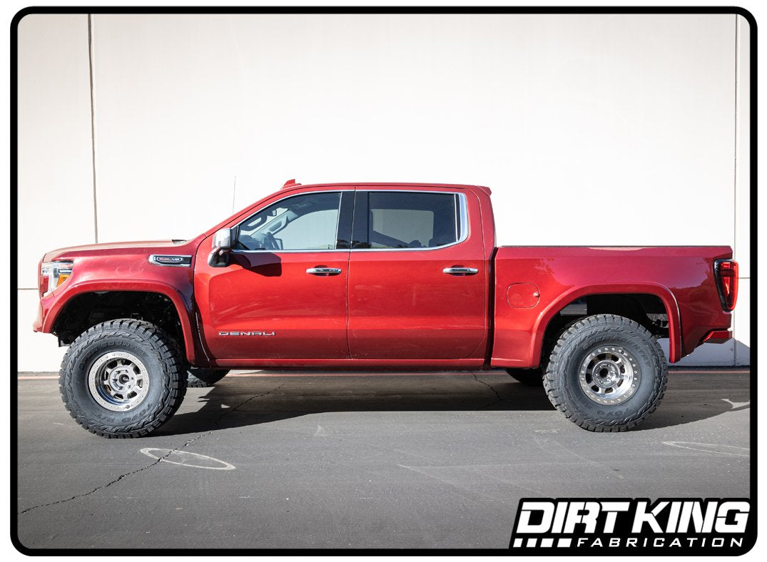 Dirt King Long Travel Shackles, Chevy/GMC 1500 2019-2025 DK-636802