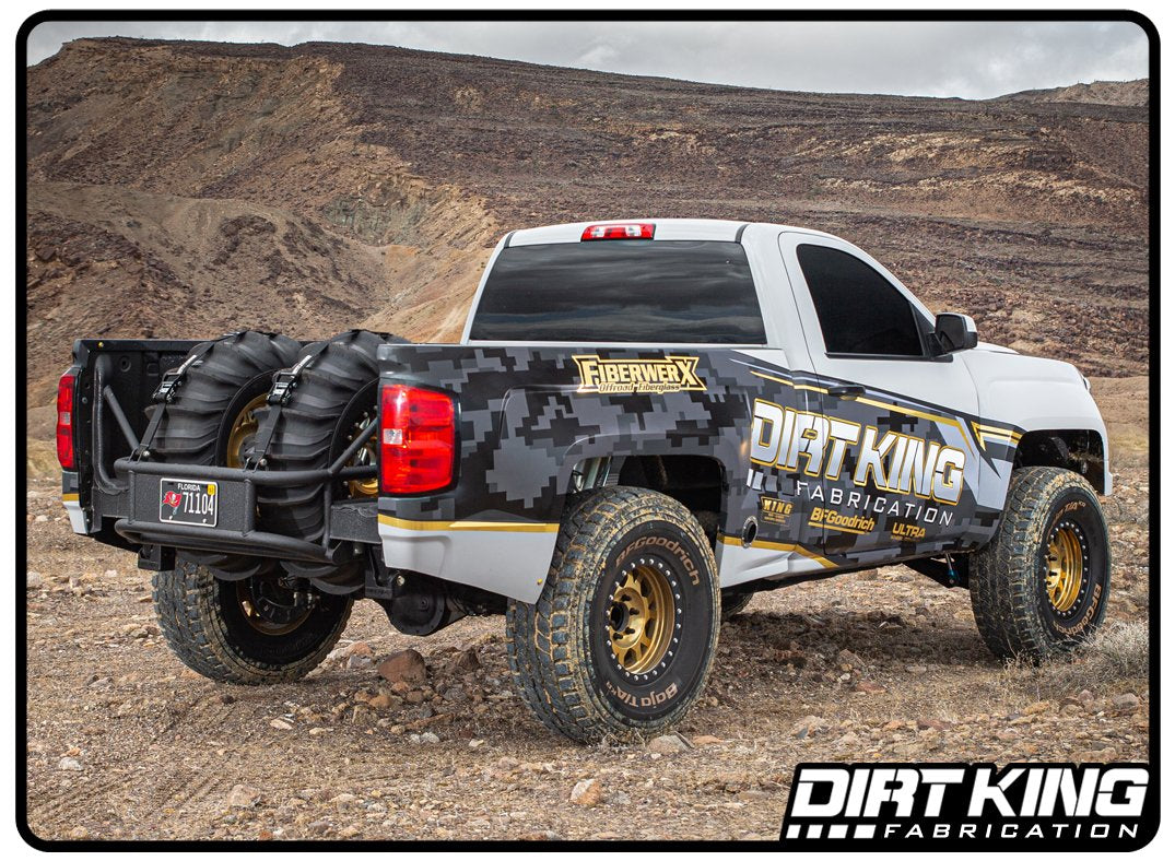 Dirt King Long Travel Shackles, Chevy/GMC 1500 1999-2018 DK-632802