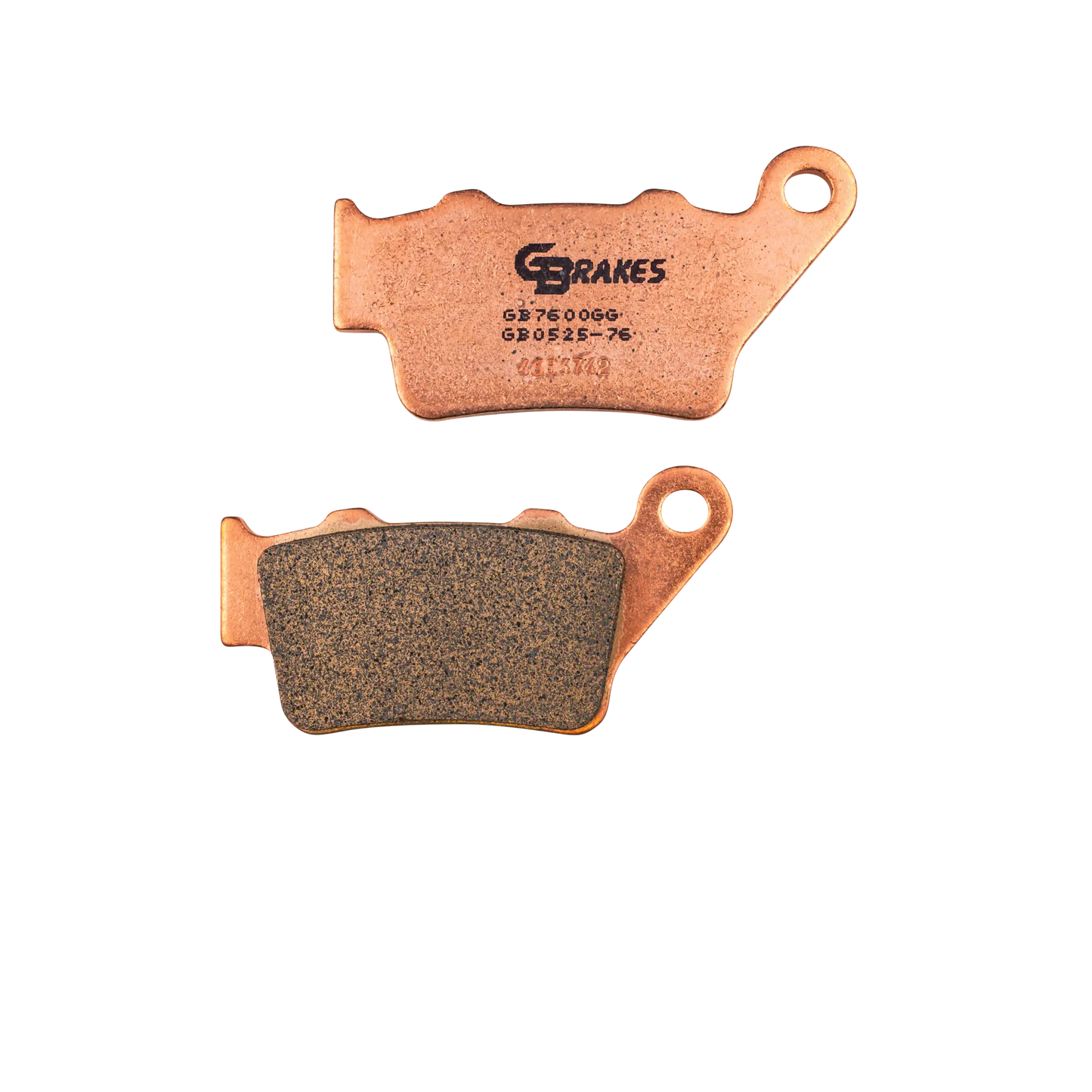 GBrakes Performance Brake Pads Rear – for Street Motorcycles (GB0525-76)