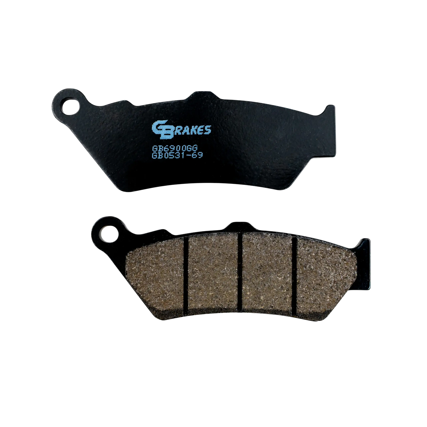 GBrakes Performance Brake Pads Rear – for Street Motorcycles (GB0531-69)