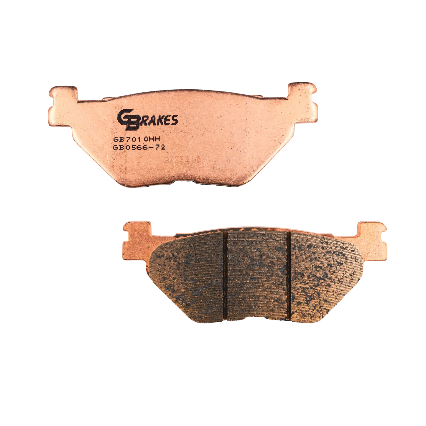 GBrakes Performance Brake Pads Rear – for Street Motorcycles (GB0566-72)