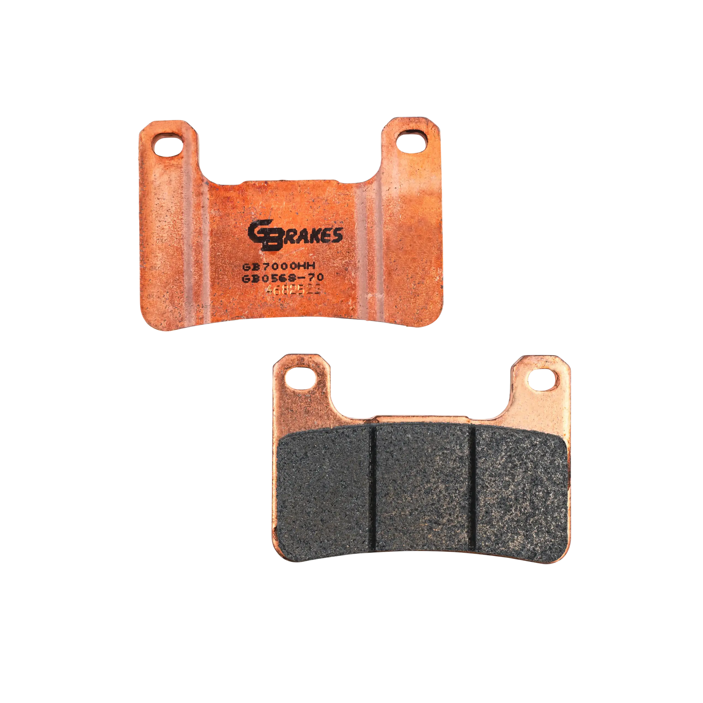 GBrakes Performance Brake Pads Front – for Street Motorcycles (GB0568-70)