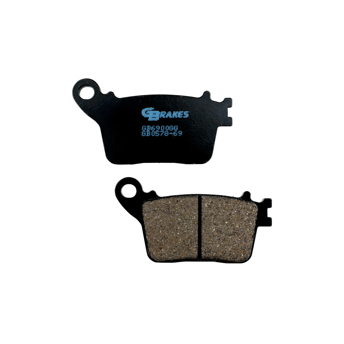 GBrakes Performance Brake Pads Rear – for Street Motorcycles (GB0578-69)