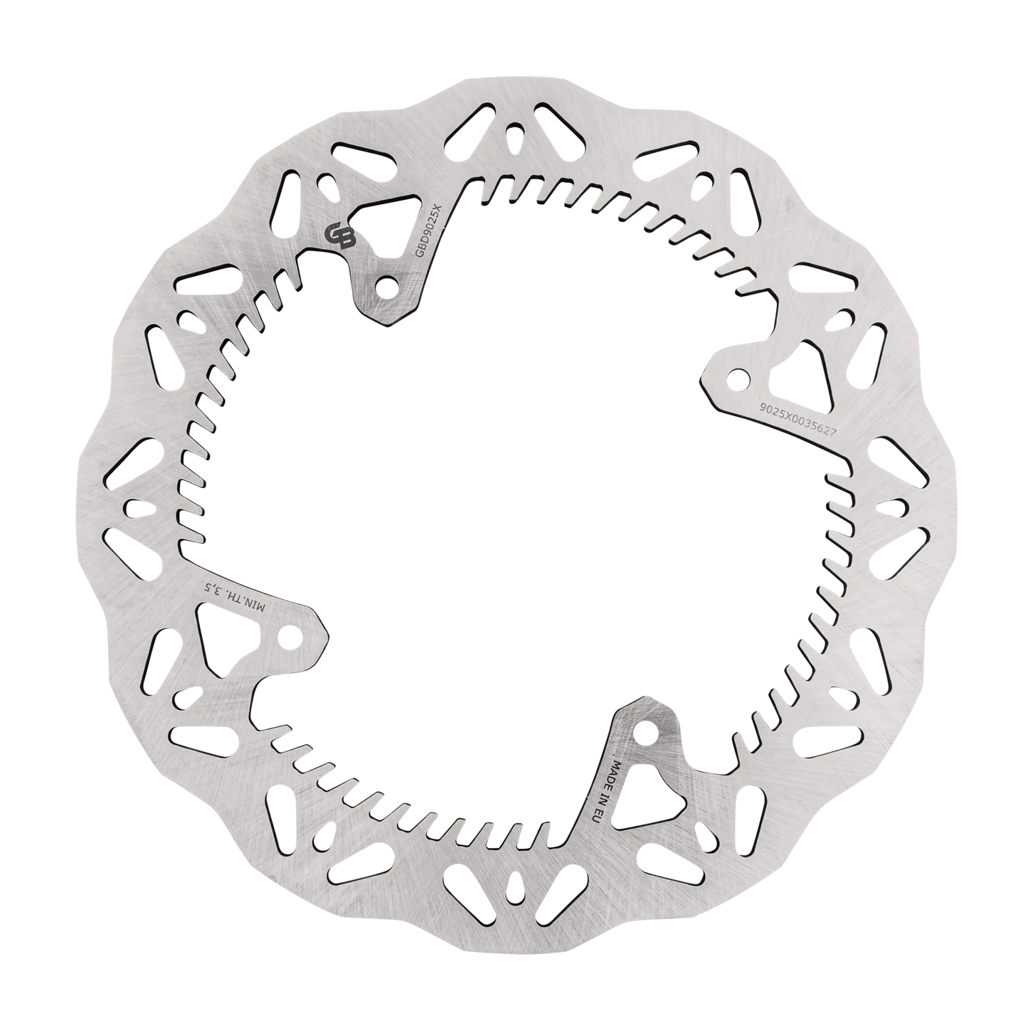 GBrakes Performance Brake Rotor Rear – for Dirt Bikes & Trail Machines (GBD9025X)