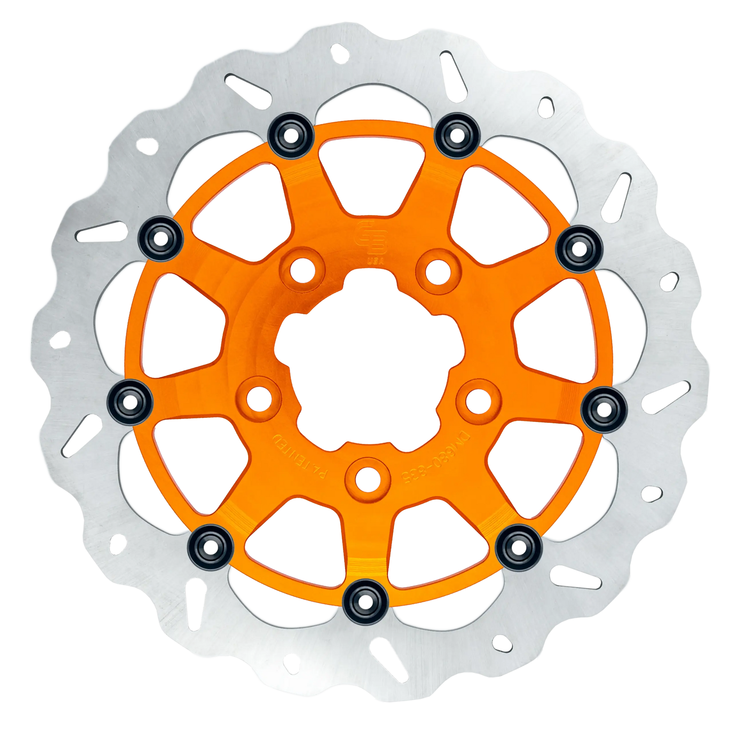 GBrakes Performance Brake Rotor Front – for Street Motorcycles (GBDU037)