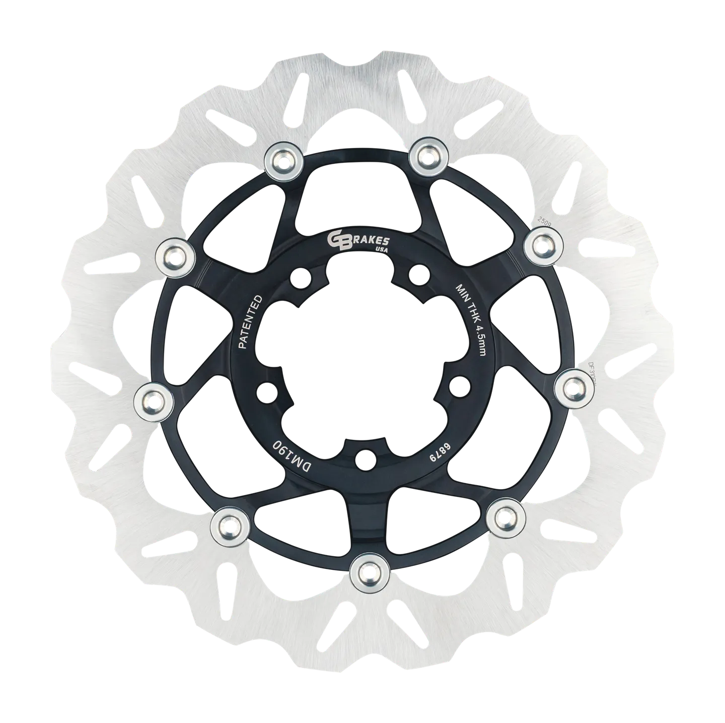 GBrakes Performance Brake Rotor Front – for Street Motorcycles (GBDU040)