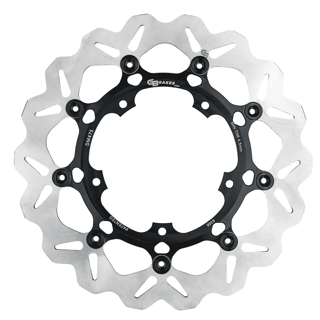 GBrakes Performance Brake Rotor Front – for Street Motorcycles (GBDU043)