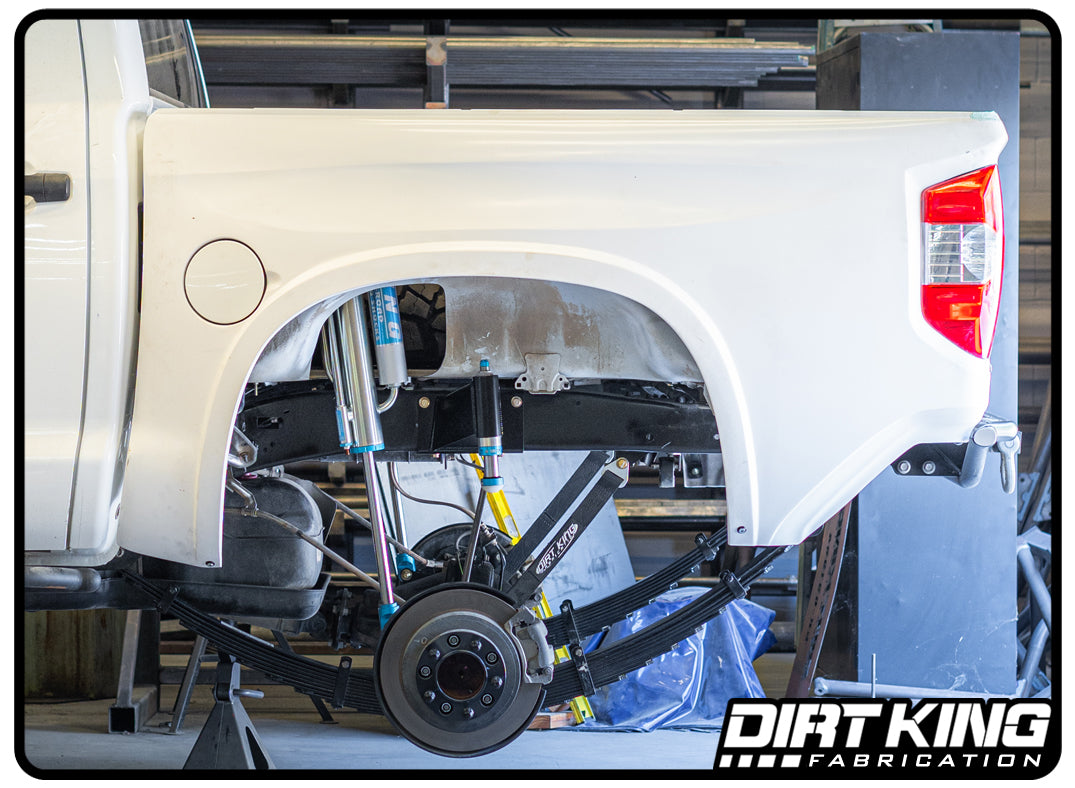 Dirt King Rear Shock Mounts with Bump Pads, Toyota Tundra 2007-2021 DK-815849