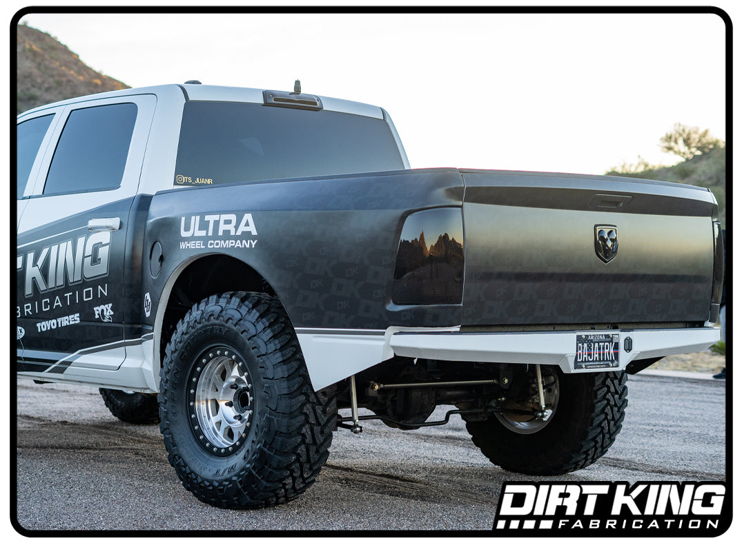 Dirt King Plate Rear Bumper, Ram 1500 2009-2018 DK-541826