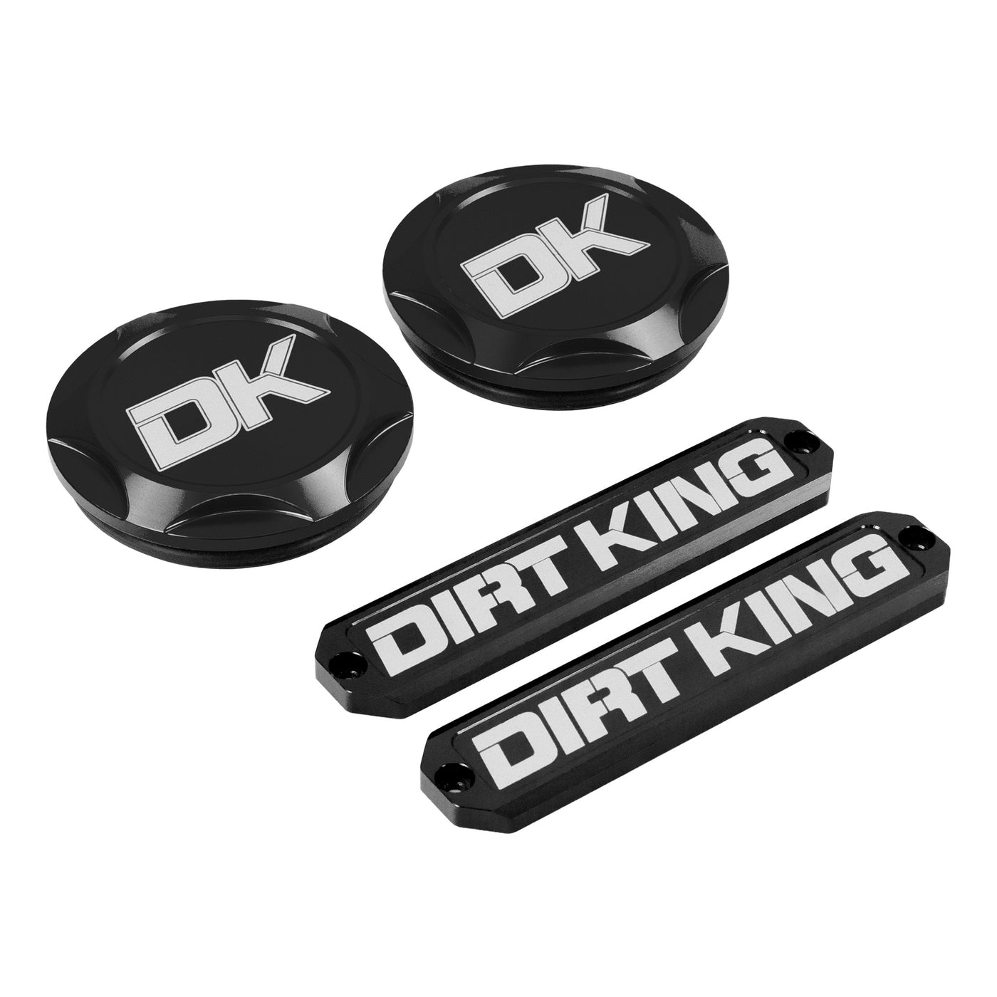 Dirt King Billet Upper Control Arm Accent Kits (DK-AK6061-BK) image 2