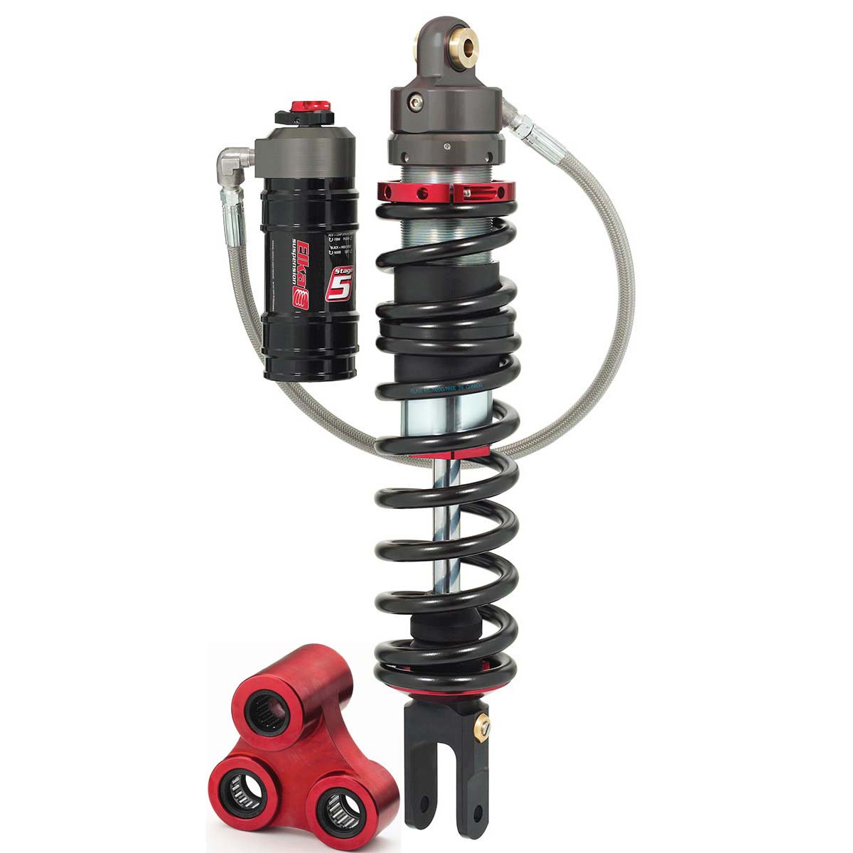 Elka Stage 4 + Link Rear Shocks Yamaha YFZ450 2006-2012 (11448)