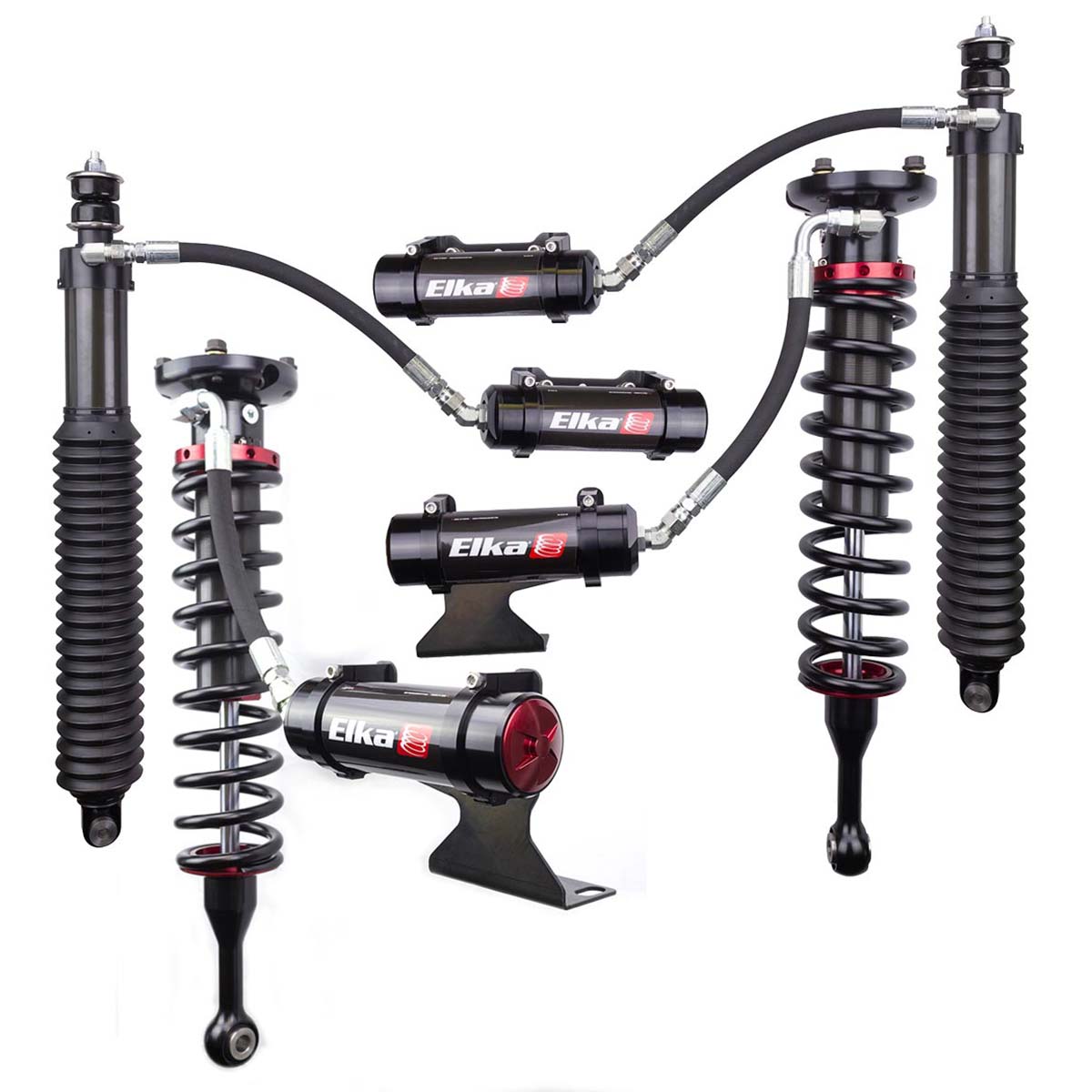 Elka 2.5 Reservoir Front & Rear Kit Shocks Toyota TUNDRA 2022-2023 (90425)