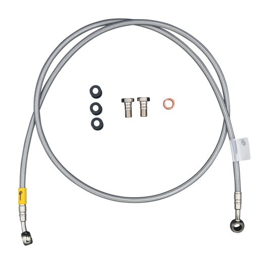 GBrakes Stainless Brake Line Kit Front – for Street Motorcycles (FK002D646GP)
