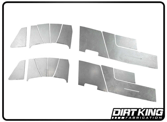 Dirt King Front Frame Plate Kit for Chevy GMC 1500 2007-2018 DK-631774