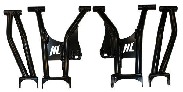 High Lifter Rear Raked Upper and Lower Control Arm Set Polaris General