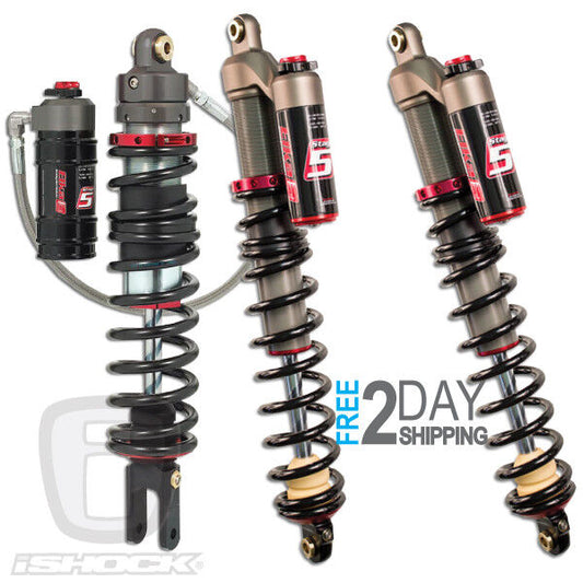 Elka Stage 5 Front Rear Shock Kit Yamaha YFZ450 2004 to 2005 11432 11435