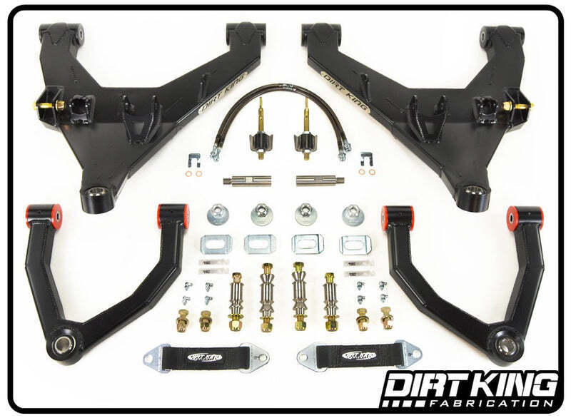 Dirt King Long Travel Kit Heim UCAs for Ford F-150 2009-2014 DK-923908-H