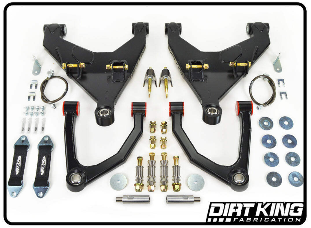 Dirt King Long Travel Kit Heim UCAs for Toyota 4Runner 2010-2023 DK-814908-H