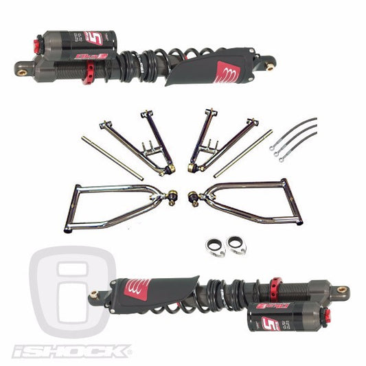 Elka Stage 5 SHOCKS LSR ATV Standard Travel A-Arms Kit YAMAHA RAPTOR 660