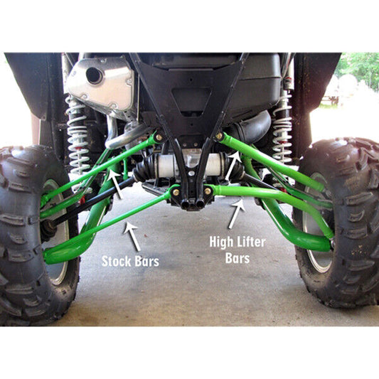 High Lifter Lower Radius Bars for Arctic Cat 1000 Wildcat - Green