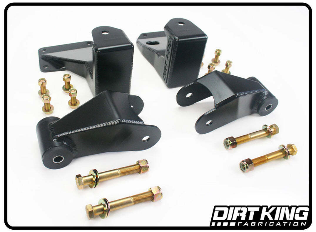 Dirt King Shackle and Hanger Kit Chevy GMC 1500 2014-2018 DK-635804