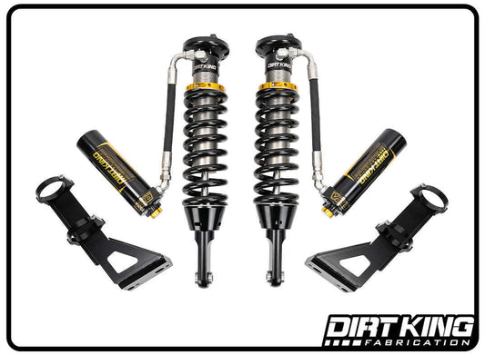 Dirt King 2.5 Coilovers DCA Remote Reservoir for Toyota Tacoma 05-23 DK-811989F