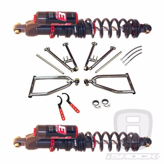 Elka Stage 3 Shocks LSR ATV Standard Travel A-Arms Suspension HONDA 400EX TRX400
