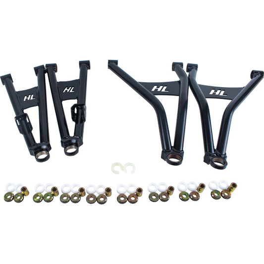 High Lifter Front Forward Arm Kits for Honda Pioneer 1000 - Black