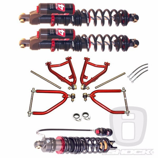 ELKA STAGE 4 SHOCKS i6500 LSR DC-4 Long Travel A-Arms HONDA 400EX TRX400EX