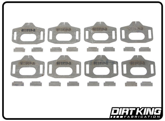 Dirt King Lower Alignment Cam Gussets for Toyota 4Runner 2010-2023 DK-8139734R