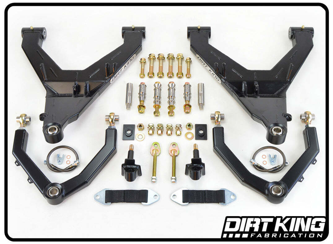 Dirt King Long Travel Kit with Heim Upper Arms Ram 1500 2009-2012 DK-542908-H