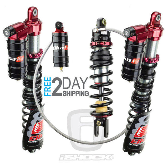 Elka Stage 5 Front & Rear Shocks Yamaha Raptor 700R 2006 to 2024 11390 11393