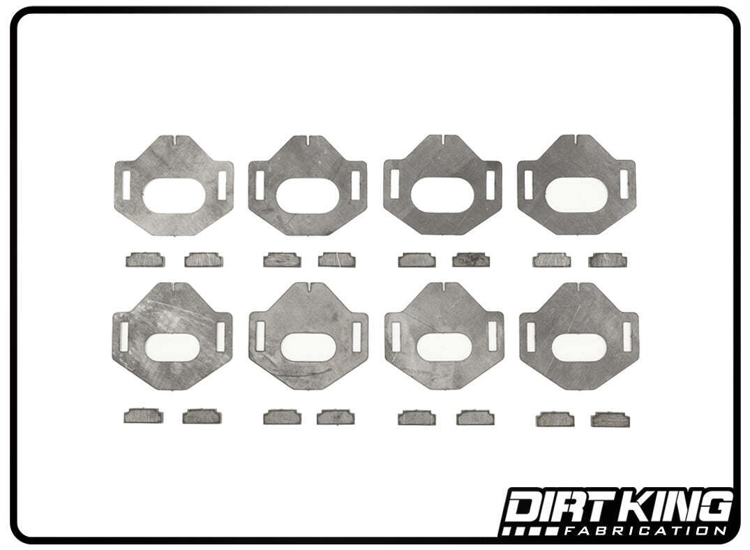 Dirt King Lower Arm Alignment Cam Gussets for Toyota Tundra 2007-2021 DK-815973