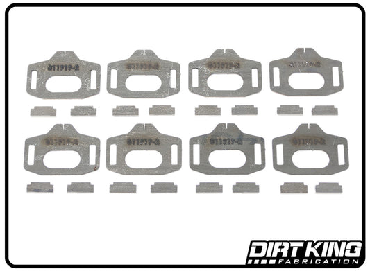 Dirt King Lower Arm Alignment Cam Gussets for Toyota Tacoma 2016-2023 DK-813973