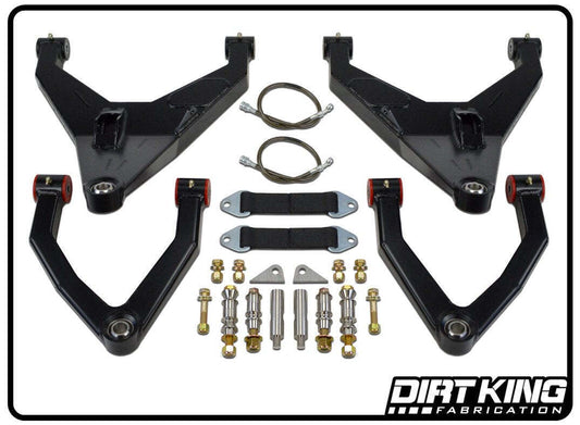 Dirt King L/T Bushing UCAs For Chevy GMC Colorado Canyon 2015-2023 DK-634908-B