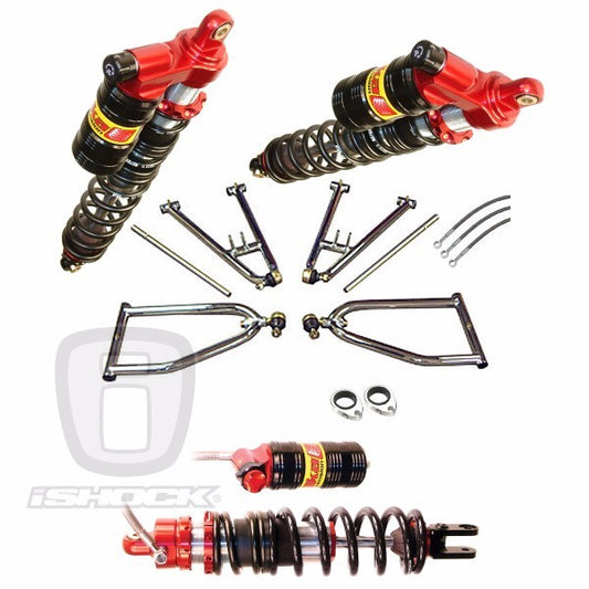 Elka LEGACY Front Rear Shocks LSR Standard Travel A-Arms YAMAHA YFZ450 / YFZ450