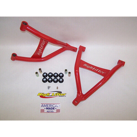 High Lifter Front Lower Arms for Honda Foreman, Rancher, and Rubicon - Red