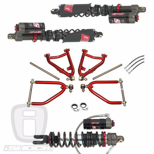 ELKA STAGE 5 SHOCK i6500 LSR DC-4 Long Travel A-Arms YAMAHA RAPTOR 250 YFM250R