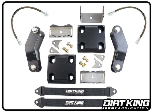 Dirt King Long Travel Spring Under Kit for Toyota Tundra 2007-2021 DK-815848