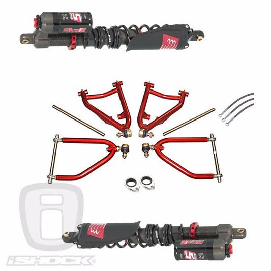ELKA STAGE 5 SHOCKS LSR DC-4 Long Travel A-Arms Suspension System Polaris OUTLAW