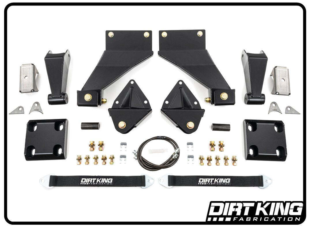 Dirt King Long Travel Spring Under Kit for Toyota Tacoma 2005-2023 DK-811848