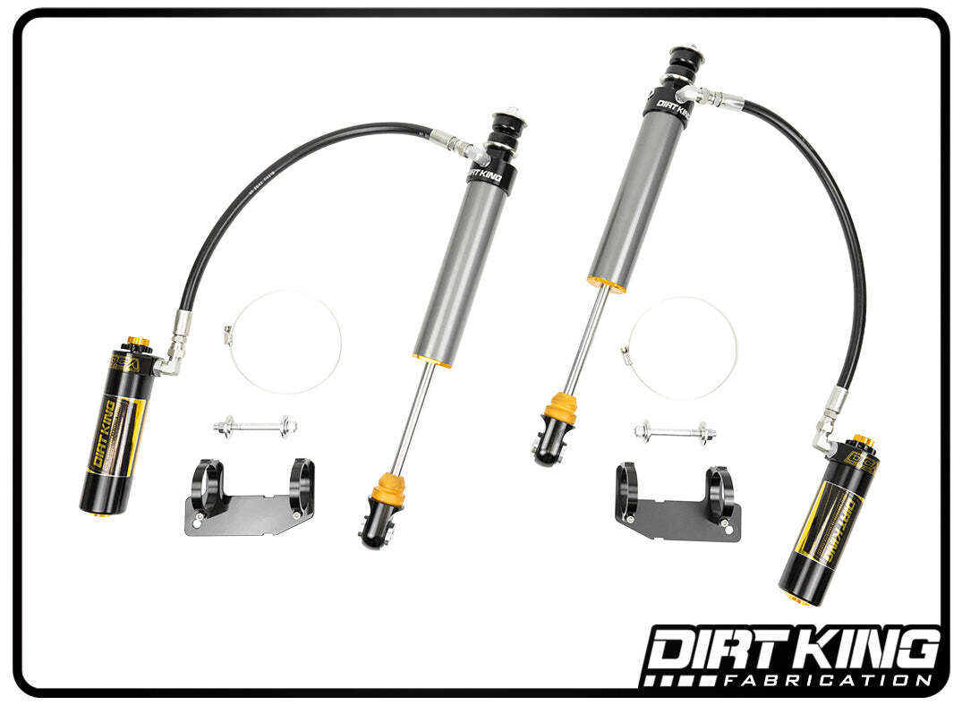 Dirt King 2.5 Smooth Body Shocks DCA Res for Toyota 4Runner 03-23 DK-812889R