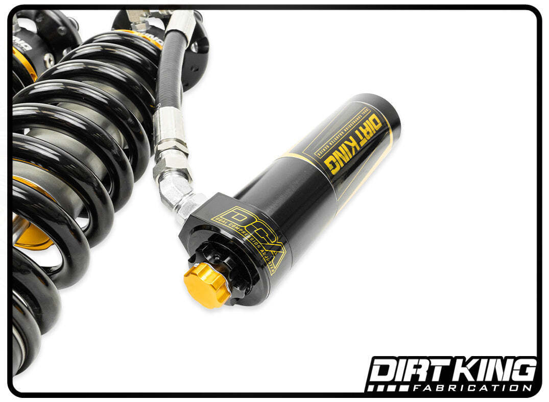 Dirt King 2.5 Coilovers DCA Remote Reservoir for Toyota 4Runner 03-23 DK-812989F