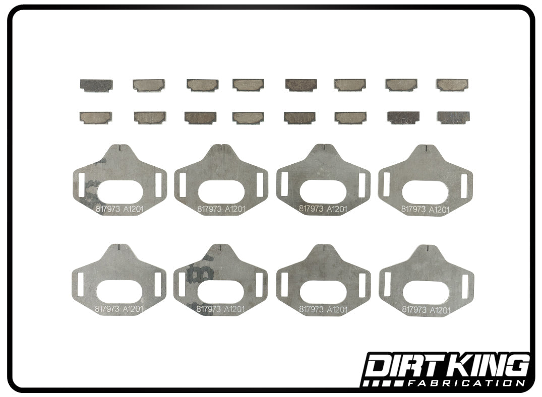 Dirt King Alignment Cam Gussets, Toyota Tacoma 2024+ DK-817973