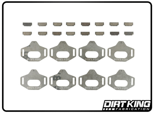 Dirt King Alignment Cam Gussets, Toyota Tacoma 2024+ DK-817973